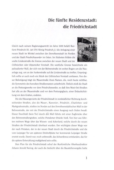 Innenseite Gendarmenmarkt um die Ecke